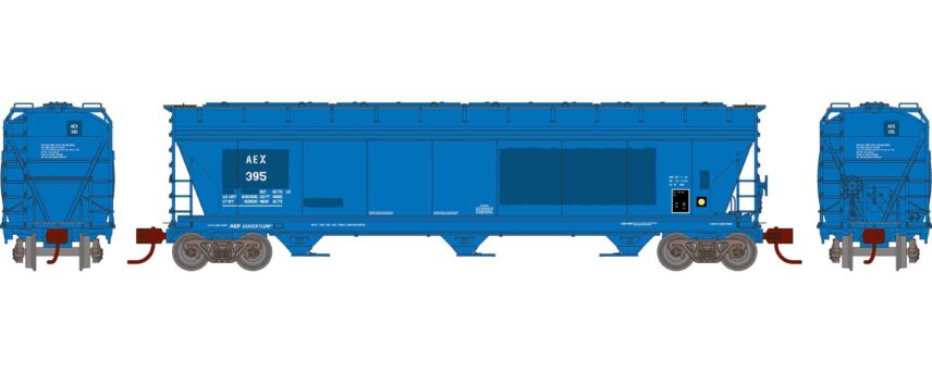 Athearn 8489  N ACF 4600 Hopper, AEX ex-GTW