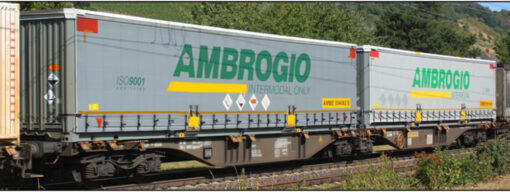 B-Models 59.305  Container Cars Sggmrss 90', AMBROGIO