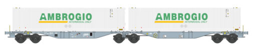 B-Models 59.308  Container Cars Sggmrss 90', AMBROGIO