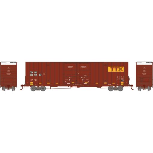 Athearn 75297  60' Gunderson Boxcar, TTX #889287