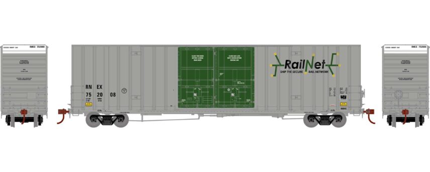 Athearn 75300  60' Gunderson Boxcar, RNEX