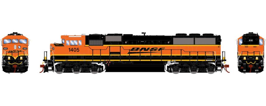 Athearn Genesis 75528  Diesel Locomotive SD60M-3 Tri-Clops, BNSF #8131