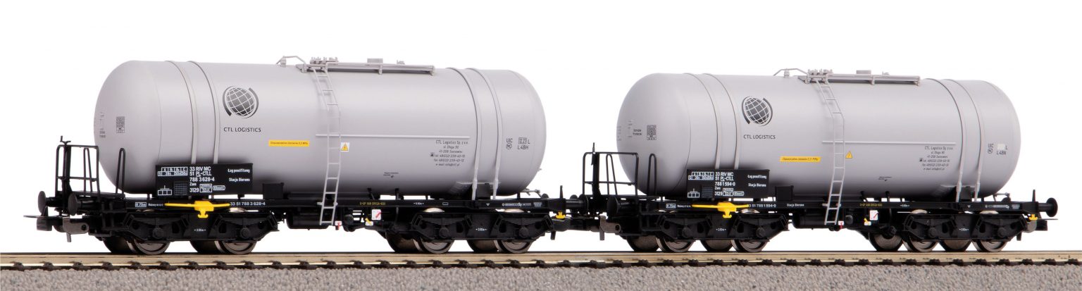 Piko 58230  HO 2-Tank Car Set, CTL Logistics