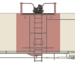 Athearn Genesis 40185   GATC 20,000-Gallon GS Tank, UCLX #30005