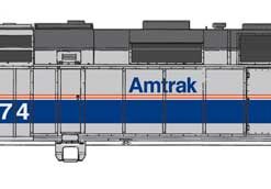 Walthers Mainline 19467  EMD F40PH Phase IV, Amtrak (DCC/Sound)