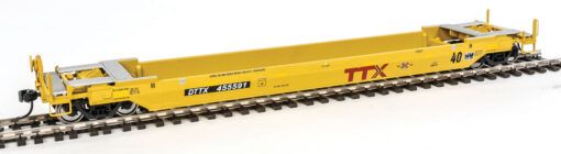 Walthers Proto 109129  Gunderson Rebuilt All-Purpose 40' Well Car, TTX DTTX #457199 (New & Railbox Logo)