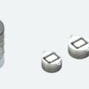 ESU 50341  Speaker set, Single 11x15mm, Modular Soundbox kit for 20mm, 23mm, 16x25mm