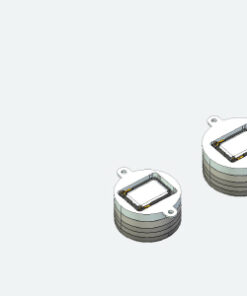 ESU 50341  Speaker set, Single 11x15mm, Modular Soundbox kit for 20mm, 23mm, 16x25mm