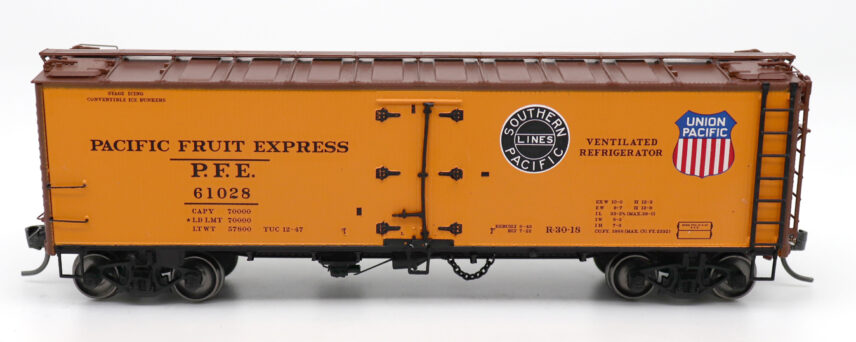 InterMountain Railway 47403-19  R-30-18 Wood Refrigerator Car - PFE Double Herald