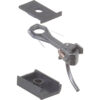 Kadee #145 HO Scale 140-Series Whisker® Metal Couplers with Gearboxes - Short (1/4") Overset Shank