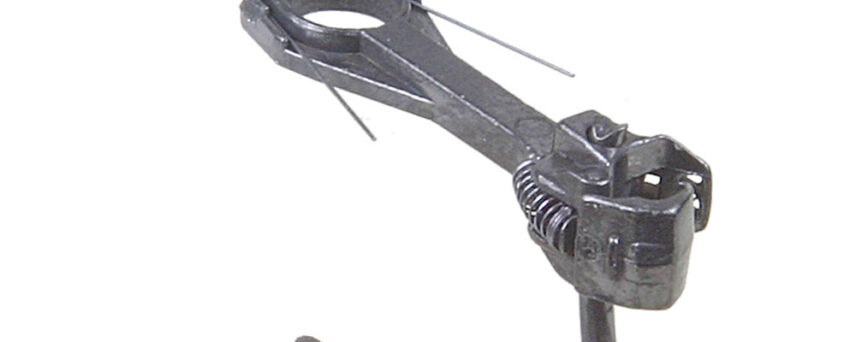 Kadee #156 HO Scale Whisker® "Scale" Metal Couplers with Gearboxes - Long (25/64") Centerset Shank