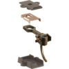 Kadee #21 HO Scale 20-Series Plastic Couplers with Gearboxes - Long (25/64") Underset Shank