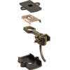 Kadee #24 HO Scale 20-Series Plastic Couplers with Gearboxes - Short (1/4") Underset Shank