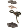 Kadee #26 HO Scale 20-Series Plastic Couplers with Gearboxes - Long (25/64") Centerset Shank