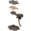 Kadee #27 HO Scale 20-Series Plastic Couplers with Gearboxes - Medium (9/32") Underset Shank