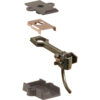 Kadee #28 HO Scale 20-Series Plastic Couplers with Gearboxes - Medium (9/32") Centerset Shank
