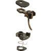 Kadee #35 HO Scale 30-Series Plastic Couplers with Gearboxes - Short (1/4") Overset Shank