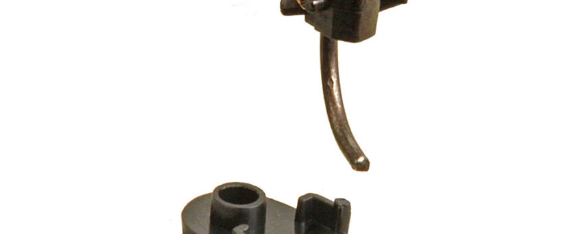 Kadee #34 HO Scale 30-Series Plastic Couplers with Gearboxes - Short (1/4") Underset Shank