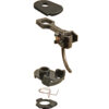 Kadee #36 HO Scale 30-Series Plastic Couplers with Gearboxes - Long (25/64") Centerset Shank