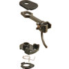 Kadee #158 HO Scale Whisker® "Scale" Metal Couplers with Gearboxes - Medium (9/32") Centerset Shank