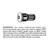 Kadee #35 HO Scale 30-Series Plastic Couplers with Gearboxes - Short (1/4") Overset Shank
