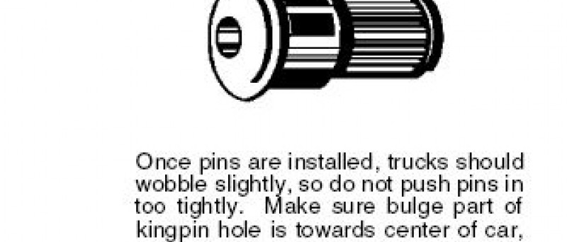 Micro Trains 00312032 (1086)   N Standard Truck Bolster Pins (12pcs)