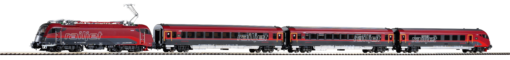 Piko 58131  Set Rh 1216 Electric locomotive + 3 Cars Railjet, ÖBB