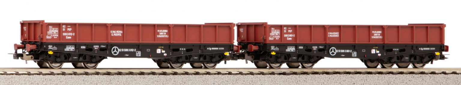 Piko 58231   Set of 2 gondolas, PKP