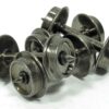 Rapido Trains 102070   N 33" Metal Wheelsets -- pkg(100)