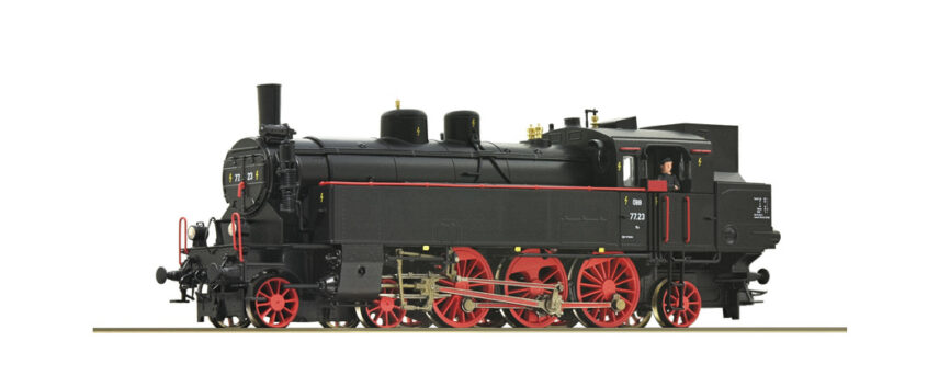 Roco 70076  Steam locomotive 77.23, ÖBB (DCC/Sound)