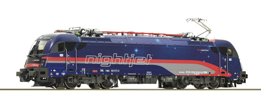 Roco 70523  Electric locomotive 1216 012-5 "Nightjet", ÖBB (DCC/Sound)