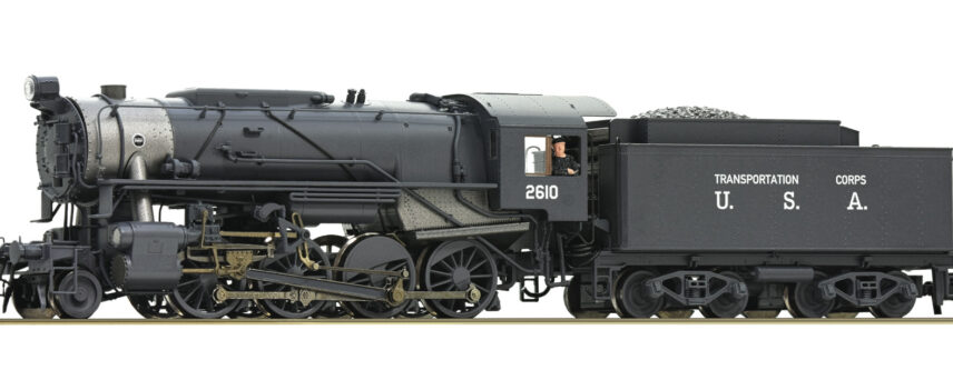 Roco 72154  Steam locomotive 2610, USATC