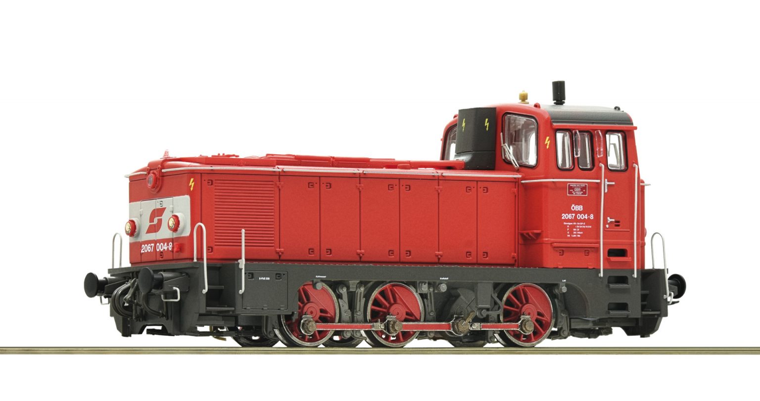 Roco 72911  Diesel locomotive class 2067, ÖBB (DCC/Sound)