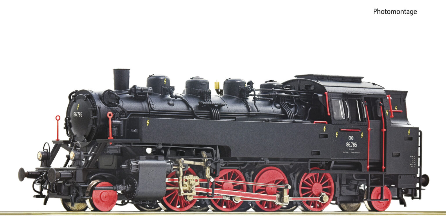Roco 73030  Steam locomotive class 86, ÖBB