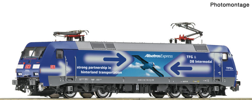 Roco 73168  Electric locomotive class 152 "AlbatrosExpress", DB AG
