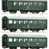 Roco 74070  3 piece set: Passenger coaches “Rekowagen”, DR (Set 1)