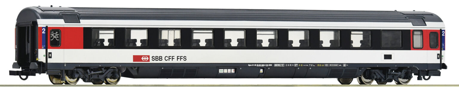 Roco 74282   2nd class passenger coach, SBB