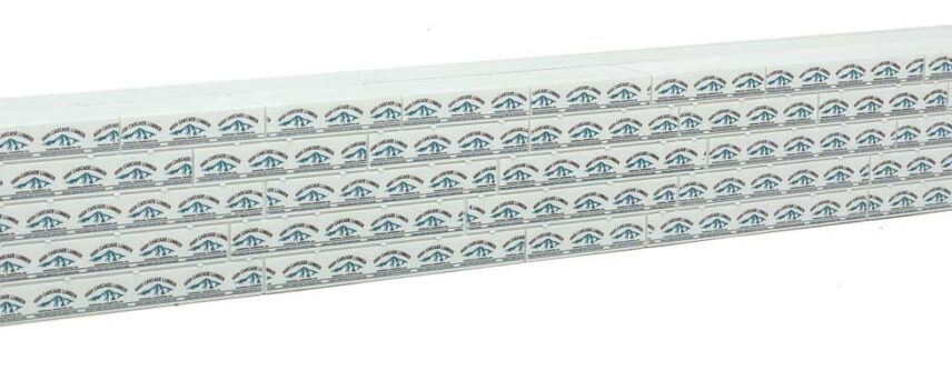 Walthers SceneMaster 3153  Wrapped Lumber Load for WalthersMainline 72' Centerbeam Flatcar - High Cascade
