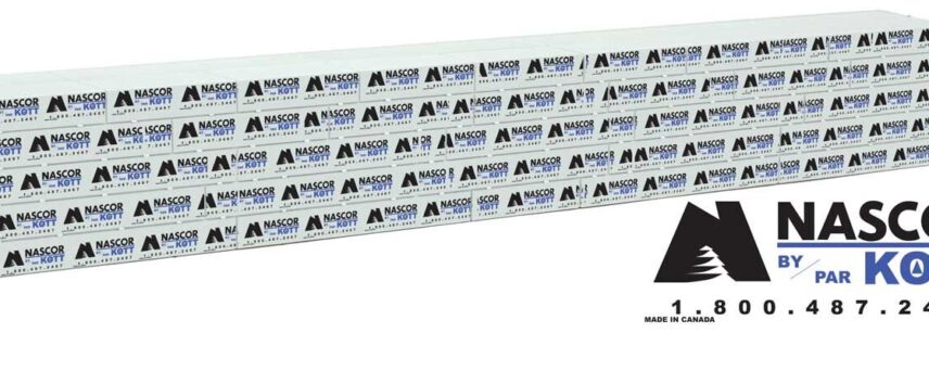 Walthers SceneMaster 3165  Wrapped Lumber Load for WalthersMainline 72' Centerbeam Flatcar - Nascor (black, blue)