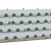 Walthers SceneMaster 3126  Wrapped Lumber Load for WalthersProto CC&F Bulkhead Flatcar -- Weldwood of Canada