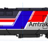Kato 176-6039  GE P42 "Genesis" Amtrak "Operation Life Saver" w/ 50th Anniversary Logo #203
