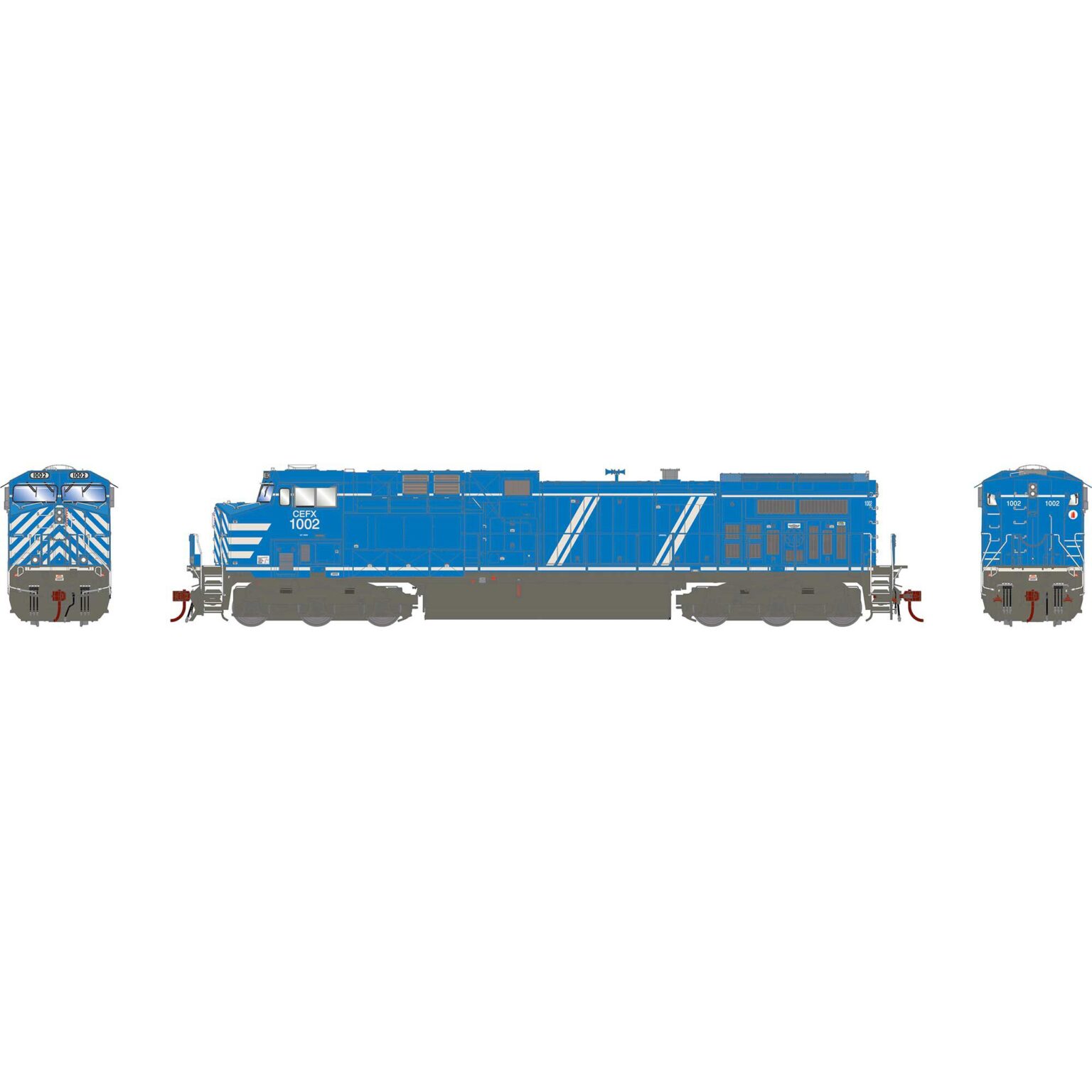 Athearn Genesis 31546  Diesel Locomotive G2 AC4400CW, CEFX #1048