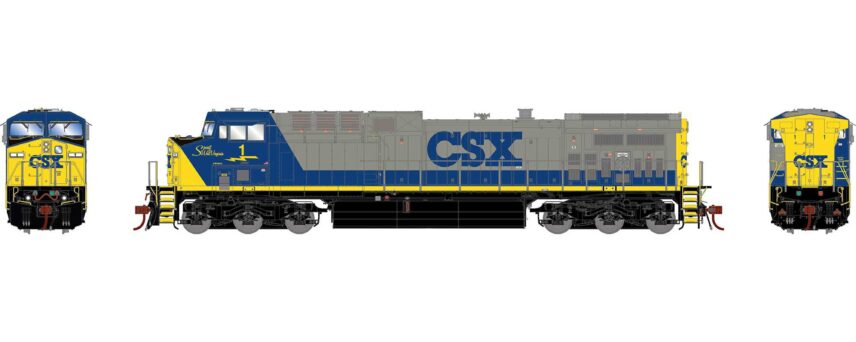 Athearn Genesis 31650  Diesel Locomotive G2 AC4400CW, CSX #1 (DCC/Sound)