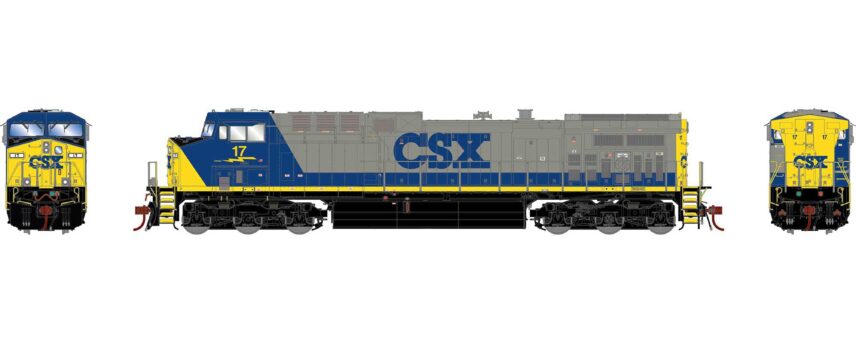 Athearn Genesis 31651  Diesel Locomotive G2 AC4400CW, CSX #17 (DCC/Sound)