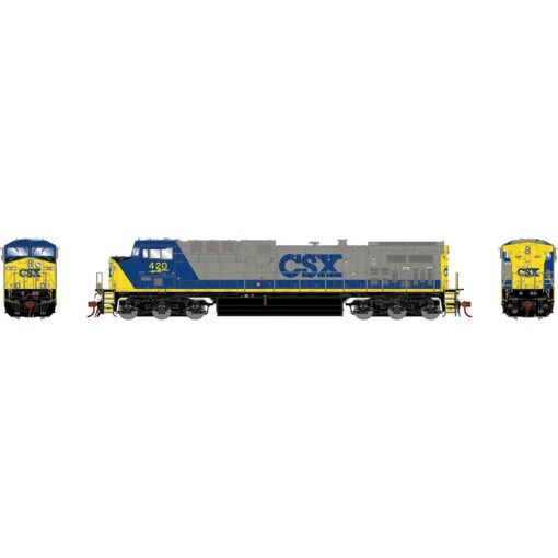 Athearn Genesis 31652  Diesel Locomotive G2 AC4400CW, CSX #420 (DCC/Sound)