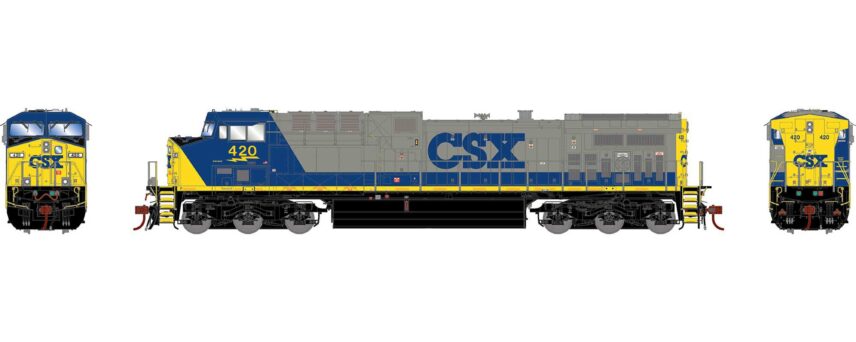 Athearn Genesis 31652  Diesel Locomotive G2 AC4400CW, CSX #420 (DCC/Sound)