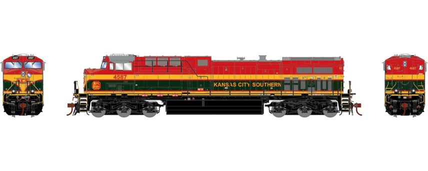 Athearn Genesis 31653  Diesel Locomotive G2 AC4400CW, KCS #4587 (DCC/Sound)
