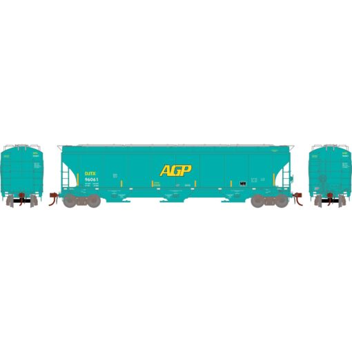 Athearn Genesis 97147   Trinity 3-Bay Hoppers, DJTX #96061