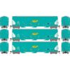 Athearn Genesis 97149   Trinity 3-Bay Hoppers, DJTX #96022/96033/96054 (3 pack)