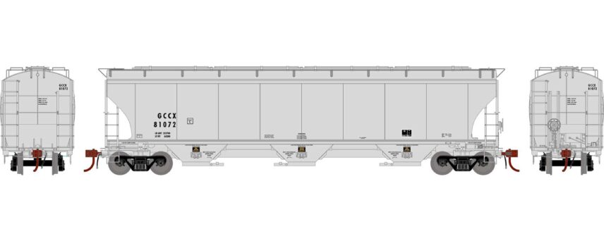 Athearn Genesis 97164   Trinity 3-Bay Hoppers, GCCX #81093
